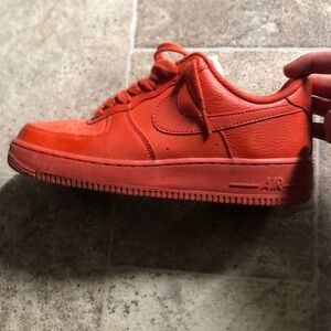 Red Air Force ones barley worn lmk who want them